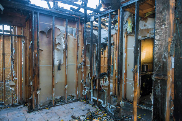 Professional Soot Cleanup technician working in Julian, CA